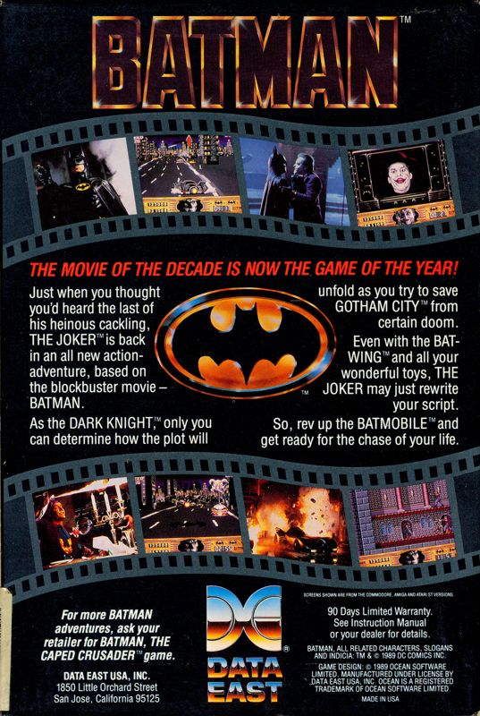 レディ Batman cover or packaging material - MobyGames