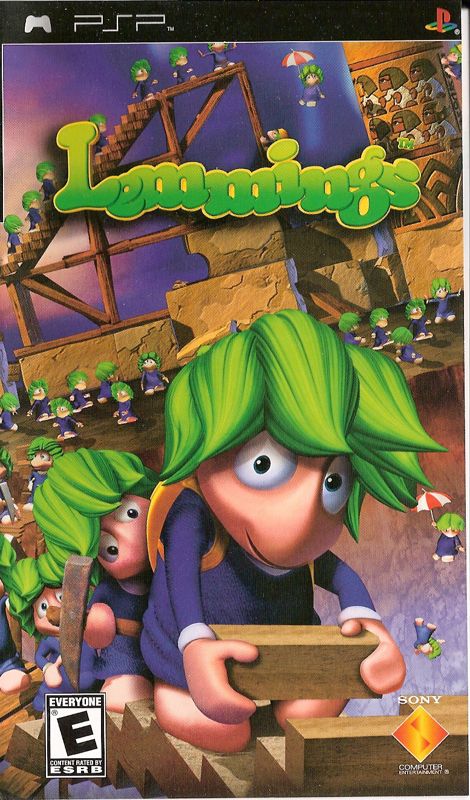 Front Cover for Lemmings (PSP)