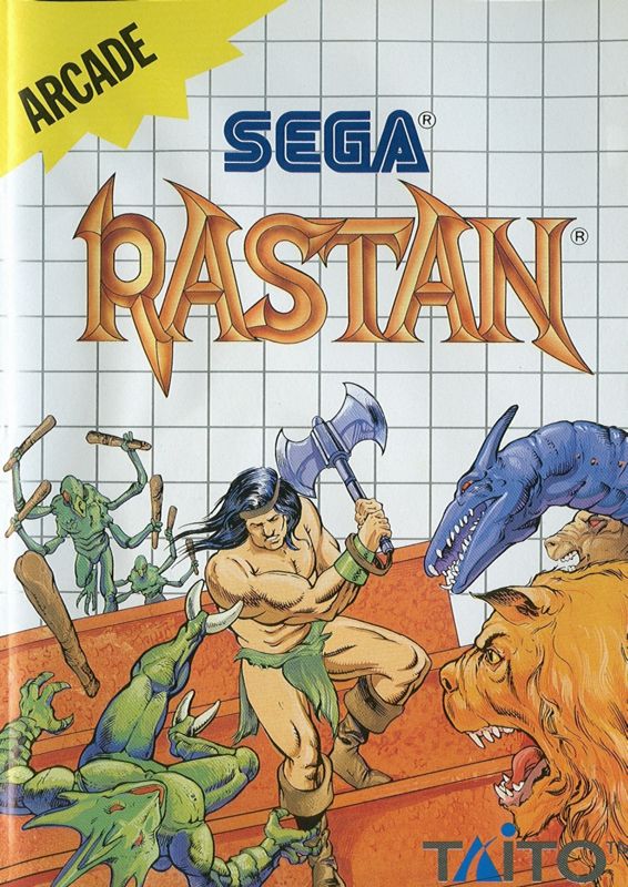 Front Cover for Rastan (SEGA Master System)