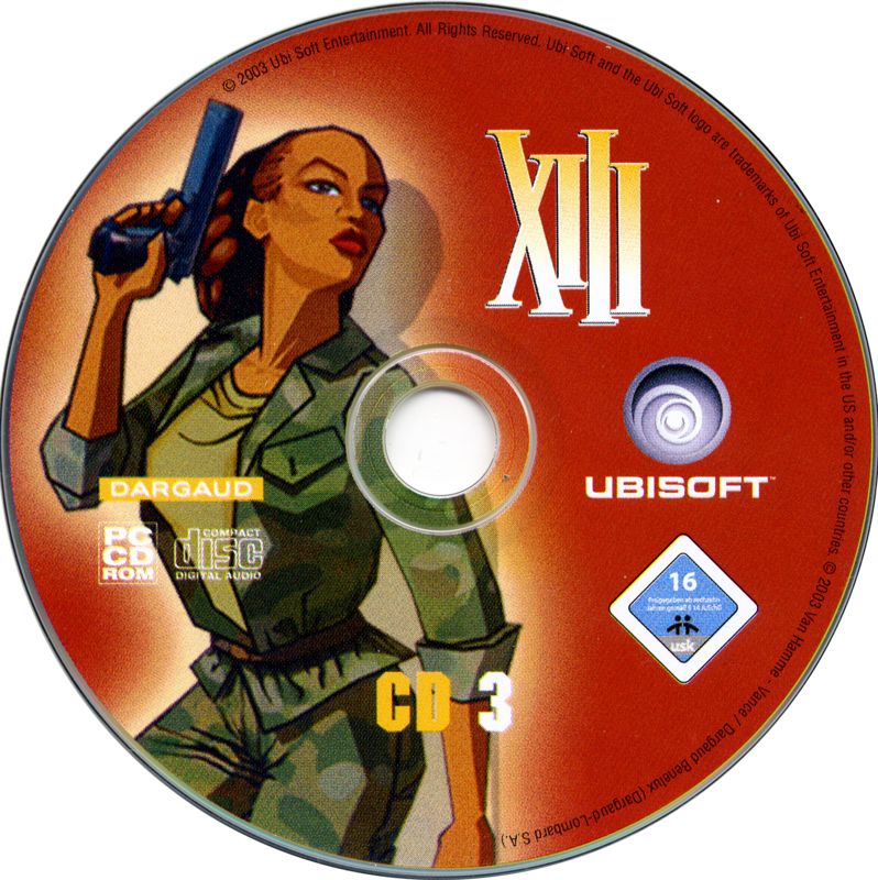 Media for XIII (Windows): Disc 3
