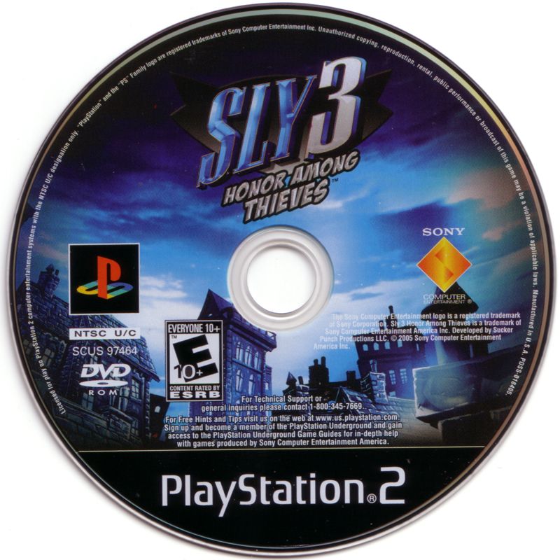  Sly 3: Honor Among Thieves - PS2 : Video Games