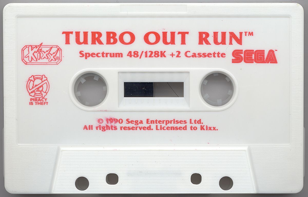 Media for Turbo Out Run (ZX Spectrum) (Kixx release)