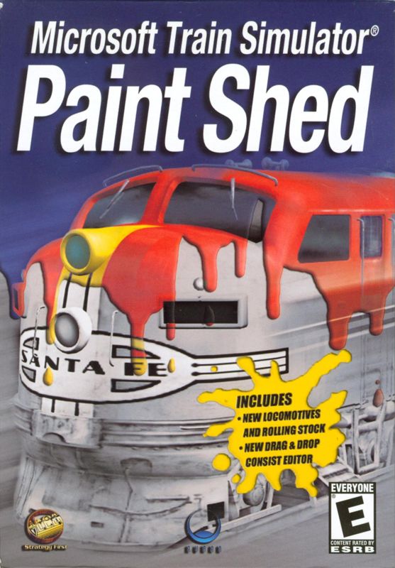 Front Cover for Microsoft Train Simulator: Paint Shed (Windows)