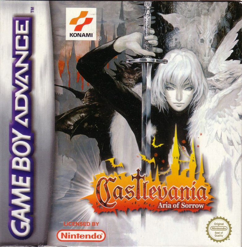 Front Cover for Castlevania: Aria of Sorrow (Game Boy Advance)