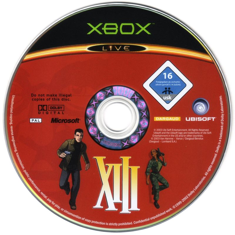 Media for XIII (Xbox)