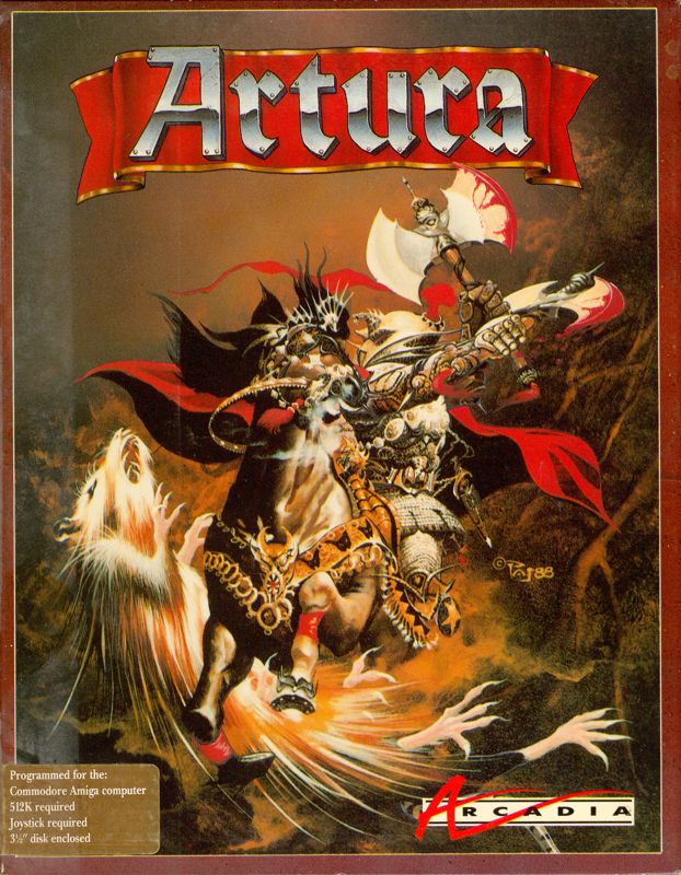 Front Cover for Artura (Amiga)