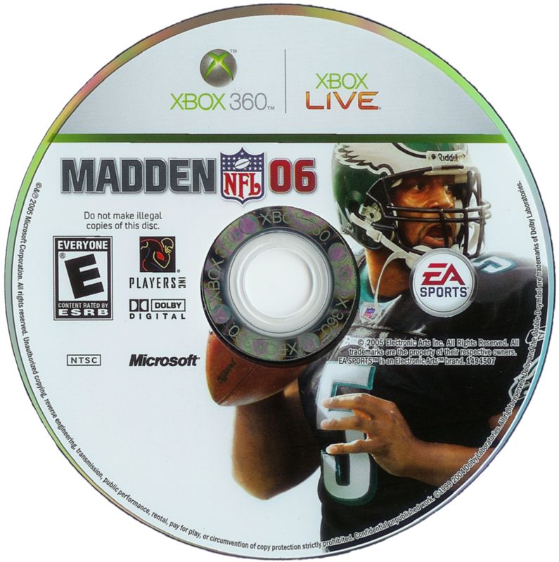 Media for Madden NFL 06 (Xbox 360)