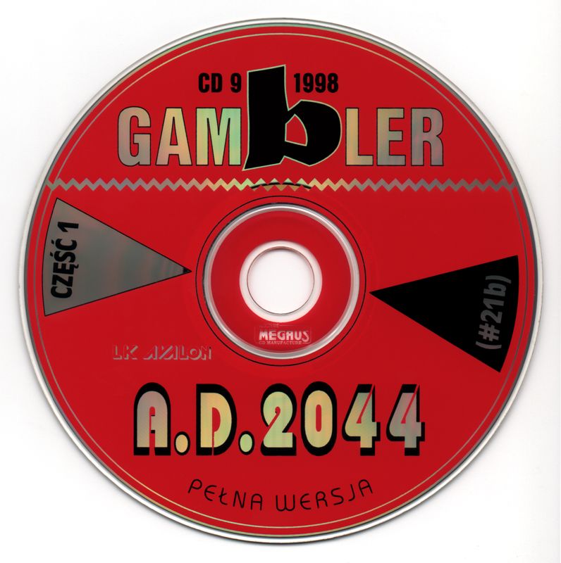 Media for A.D. 2044 (Windows) (Gambler 09-10/1998 covermount): Disc 1
