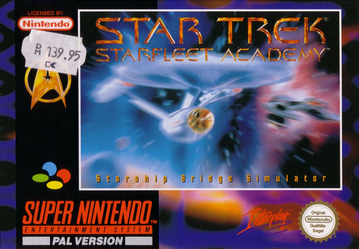 Front Cover for Star Trek: Starfleet Academy - Starship Bridge Simulator (SNES)