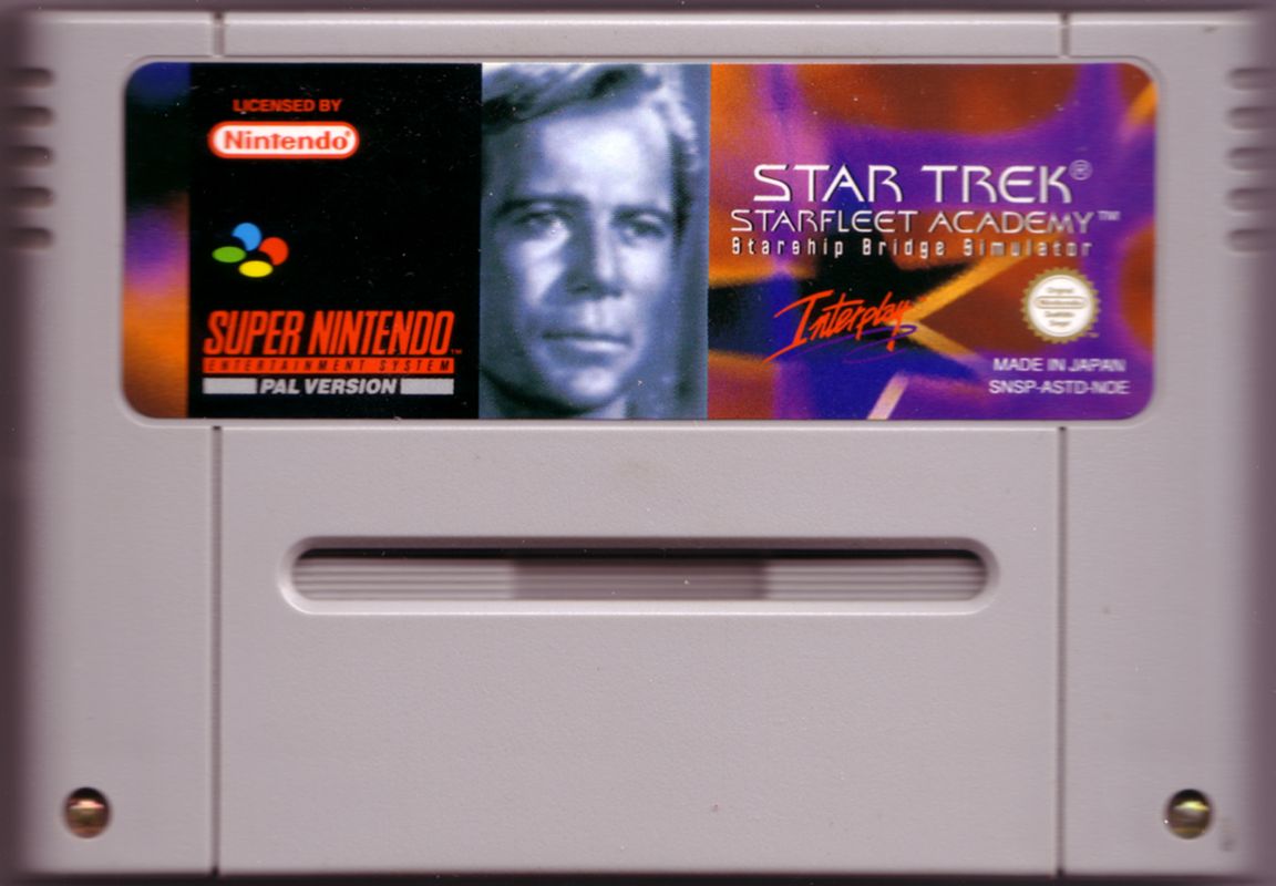 Media for Star Trek: Starfleet Academy - Starship Bridge Simulator (SNES)