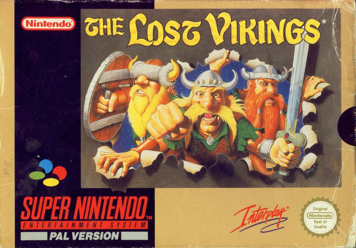 Front Cover for The Lost Vikings (SNES)