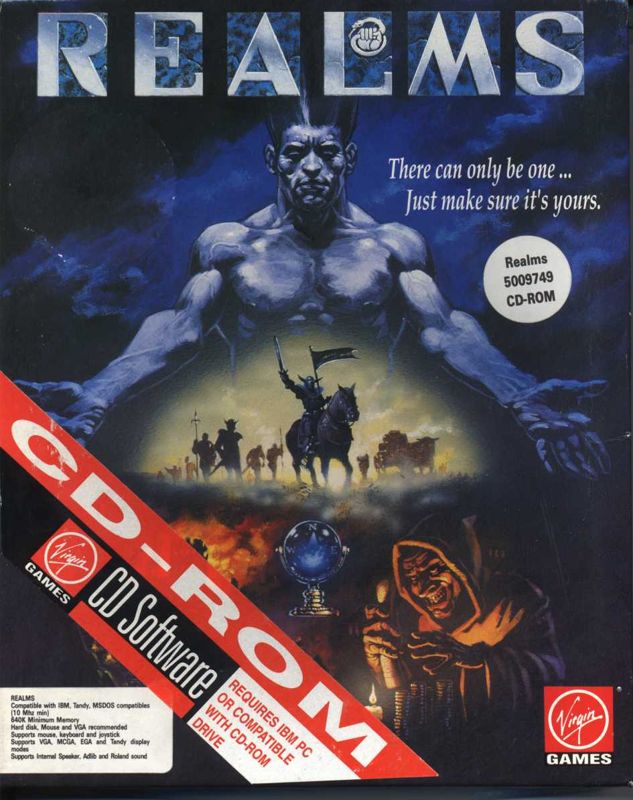 Front Cover for Realms (DOS)