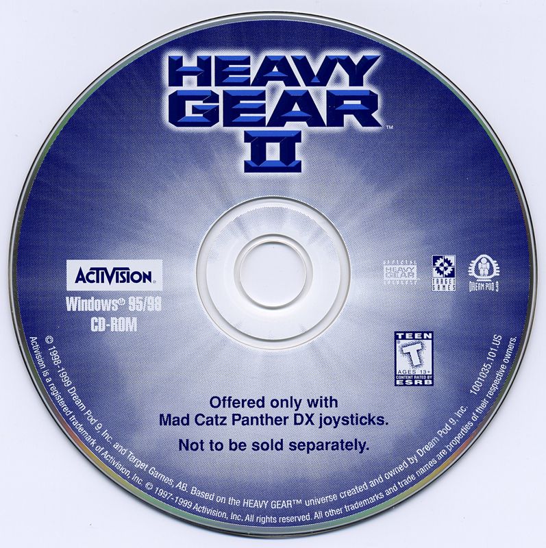 Media for Heavy Gear II (Windows) (Mad Catz OEM Version)