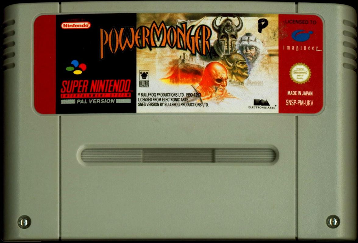 Media for PowerMonger (SNES)