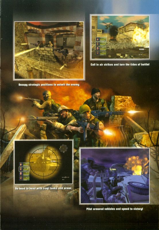 Conflict Desert Storm Ii Back To Baghdad Cover Or Packaging Material Mobygames