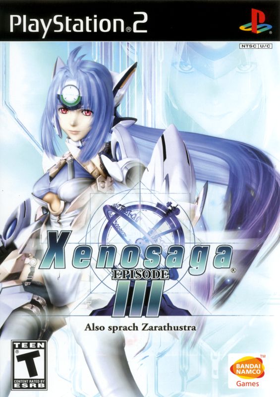 Front Cover for Xenosaga: Episode III - Also Sprach Zarathustra (PlayStation 2)