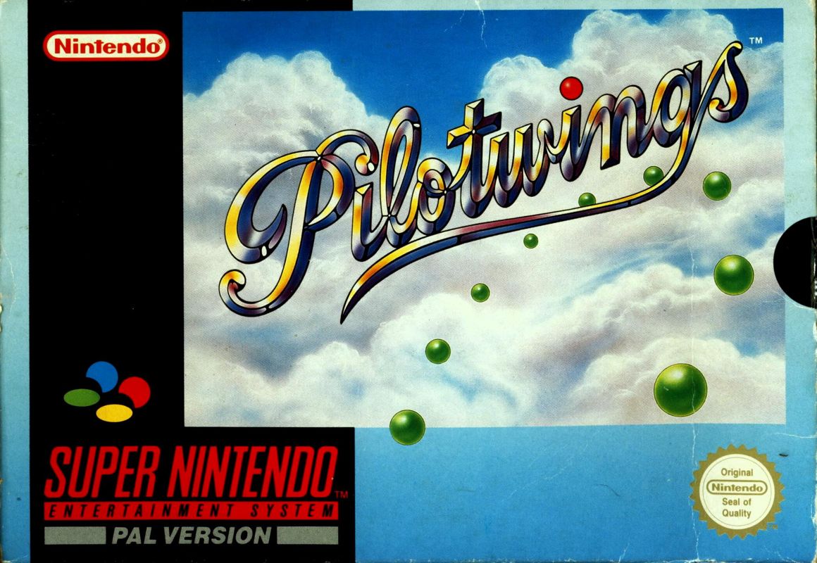 Front Cover for Pilotwings (SNES)