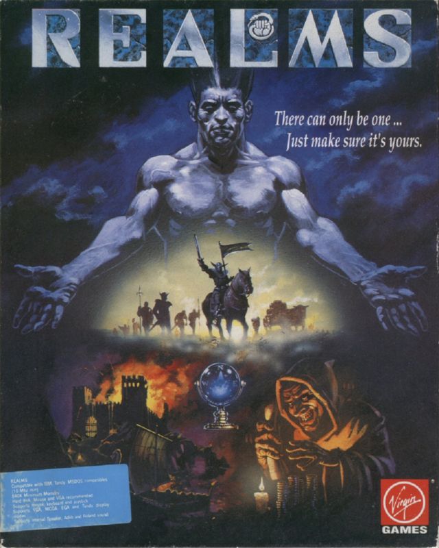 Front Cover for Realms (DOS)