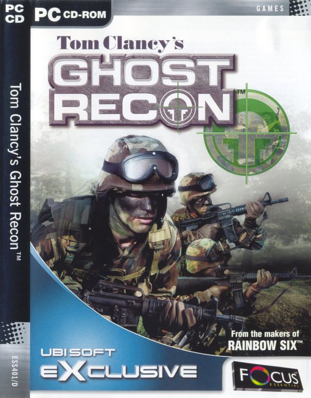 Front Cover for Tom Clancy's Ghost Recon (Windows) (Ubisoft eXclusive release)