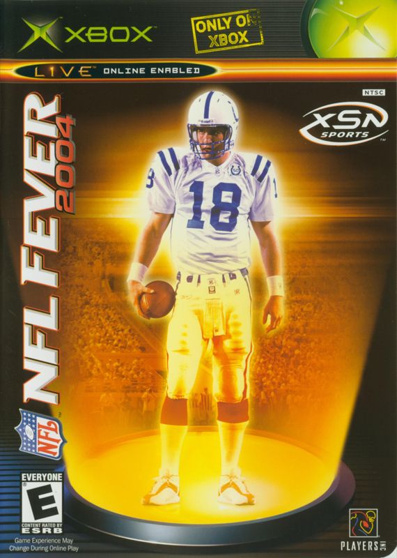 Front Cover for NFL Fever 2004 (Xbox)