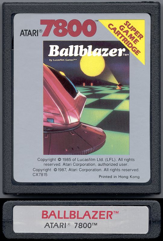 Media for Ballblazer (Atari 7800)