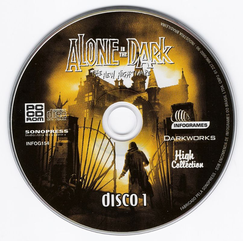 Media for Alone in the Dark: The New Nightmare (Windows) (High Collection Series): Disc 1