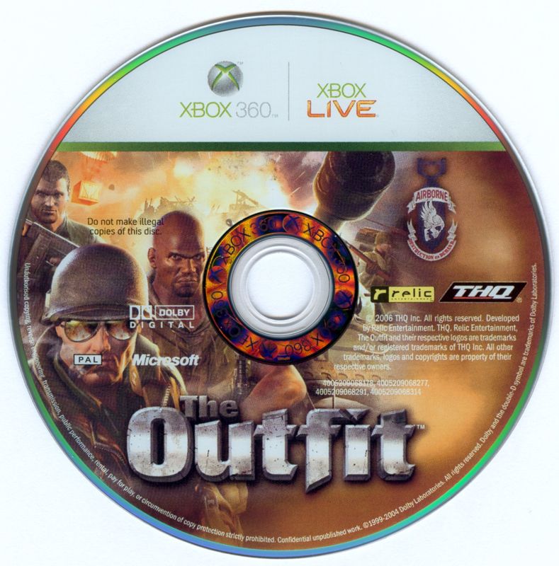 Media for The Outfit (Xbox 360) (European English release)
