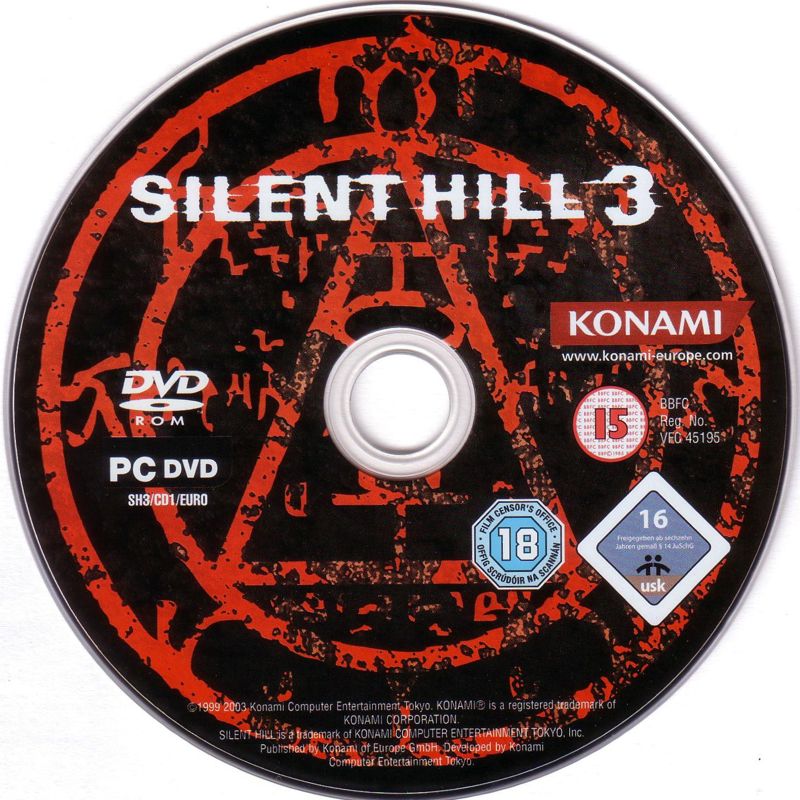 Media for Silent Hill 3 (Windows)