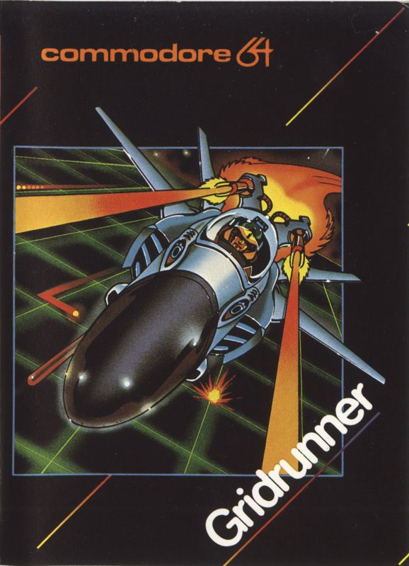 Front Cover for Gridrunner (Commodore 64) (Cassette Version)