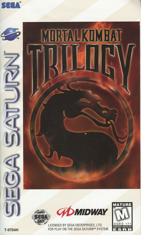 Front Cover for Mortal Kombat Trilogy (SEGA Saturn)