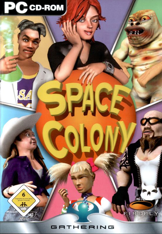 Front Cover for Space Colony (Windows)