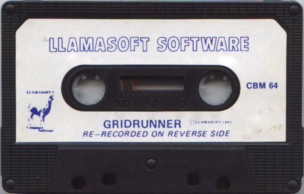Media for Gridrunner (Commodore 64) (Cassette Version)