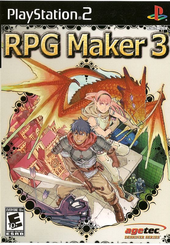 Front Cover for RPG Maker 3 (PlayStation 2)