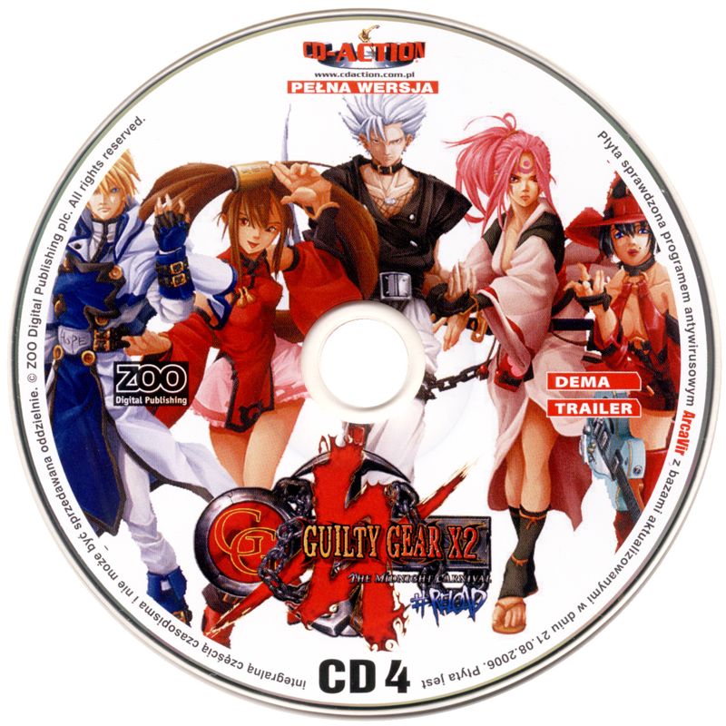 Media for Guilty Gear X2: The Midnight Carnival #Reload (Windows) (Bundled with CD-Action magazine #10/2006)