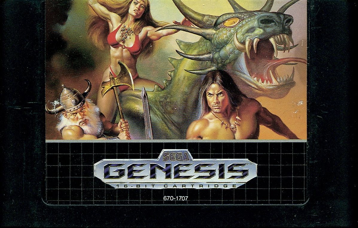 Media for Golden Axe II (Genesis)