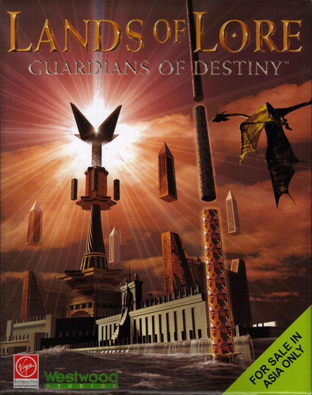 Front Cover for Lands of Lore: Guardians of Destiny (DOS and Windows) (Asian)