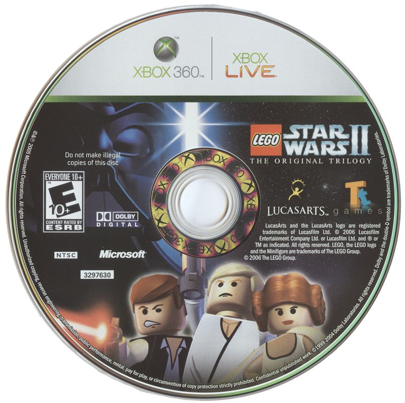 Media for LEGO Star Wars II: The Original Trilogy (Xbox 360)