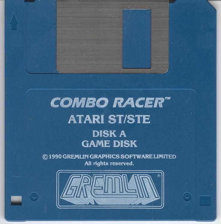 Media for Combo Racer (Atari ST): Disk 1/2