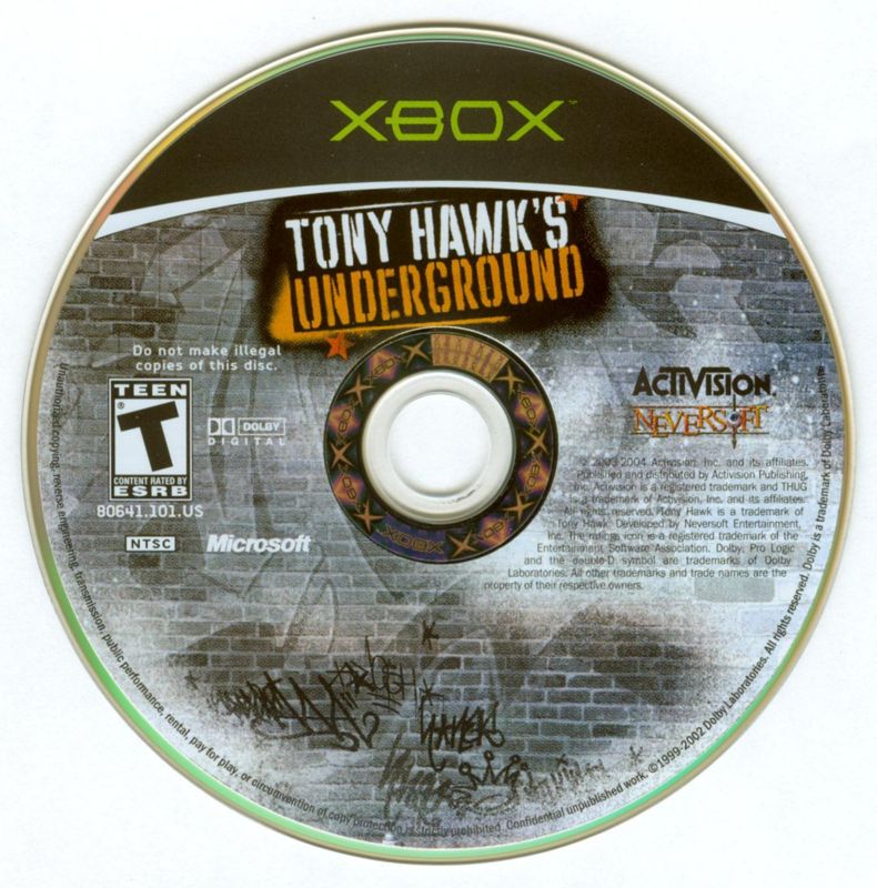 Media for Tony Hawk's Underground (Xbox)