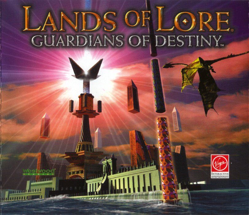Other for Lands of Lore: Guardians of Destiny (DOS): Jewel Case - Front