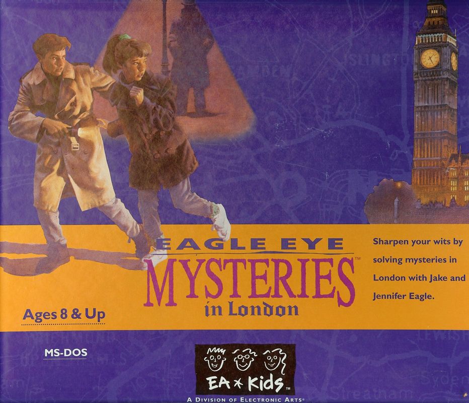 Front Cover for Eagle Eye Mysteries in London (DOS)