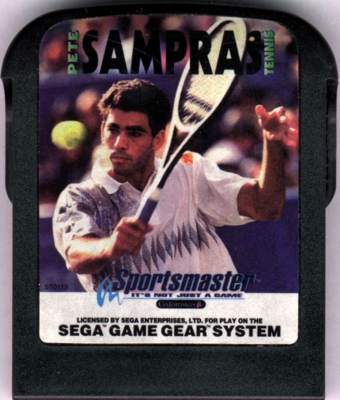 Media for Pete Sampras Tennis (Game Gear)