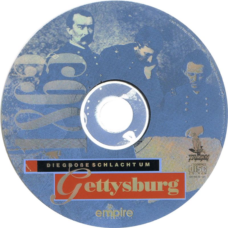 Media for Battleground 2: Gettysburg (Windows and Windows 3.x)