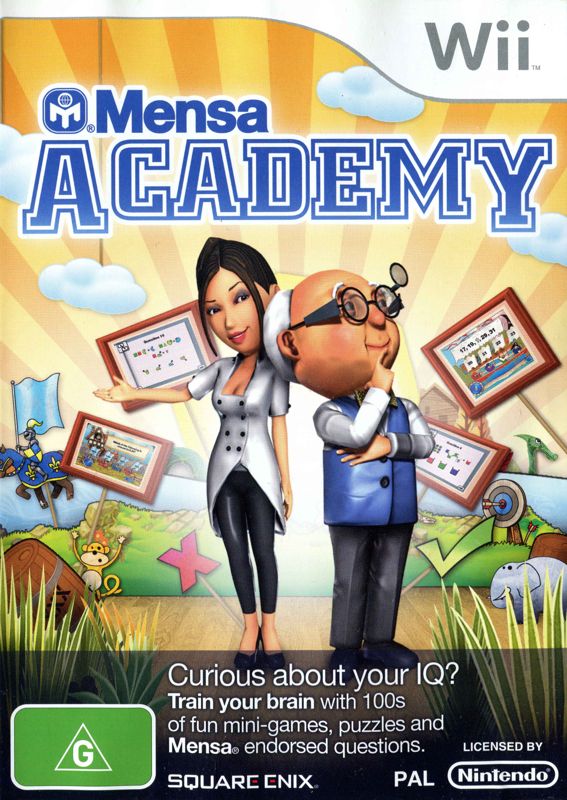 Front Cover for American Mensa Academy (Wii)