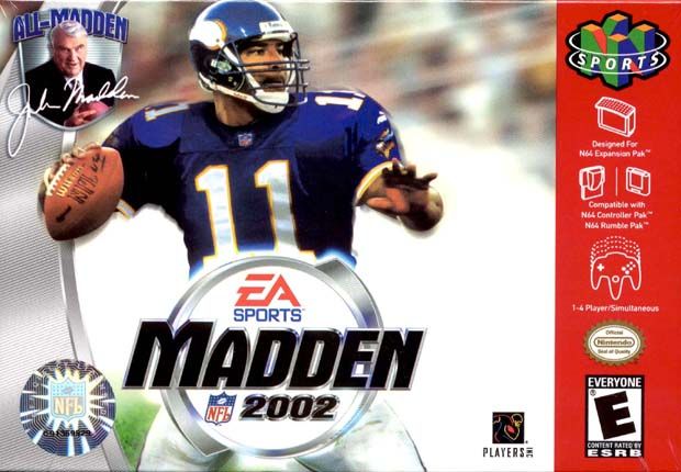 Screenshot of Madden NFL 2002 (Nintendo 64, 2001) - MobyGames