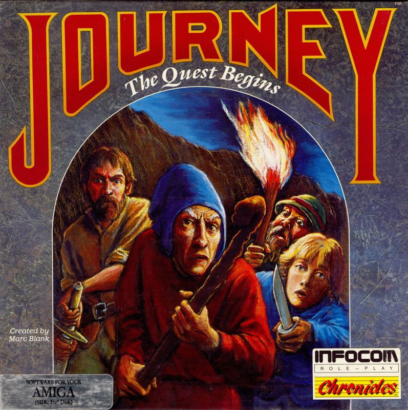 Front Cover for Journey: The Quest Begins (Amiga)