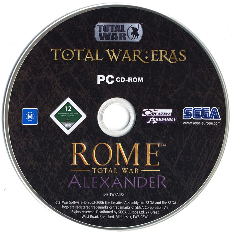 Media for Rome: Total War - Alexander (Windows)