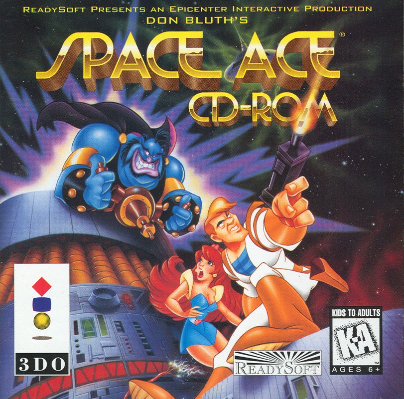 Front Cover for Space Ace (3DO)