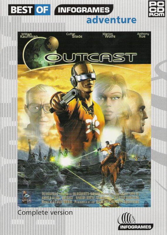 Front Cover for Outcast (Windows) (Best of Infogrames release)