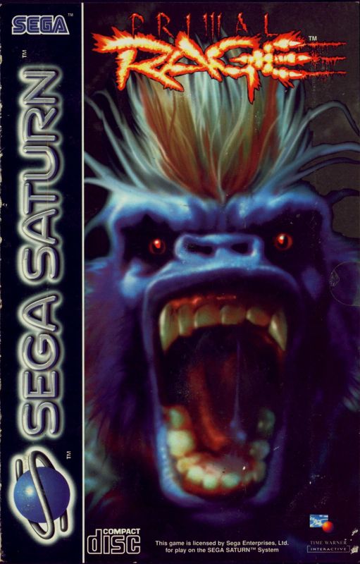 Front Cover for Primal Rage (SEGA Saturn)
